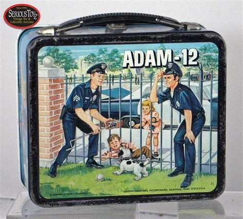 adam 12 metal lunch box